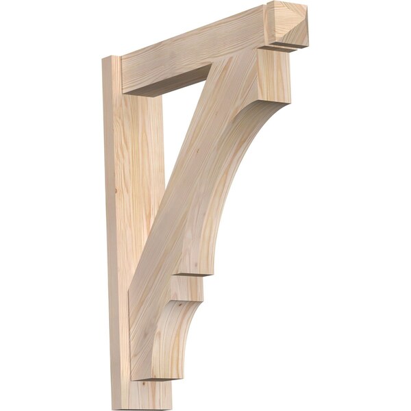 Ekena Millwork Balboa Arts & Crafts Smooth Outlooker, Douglas Fir, 5 1/2"W x 26"D x 32"H OUT06X26X32BOA03SDF - main